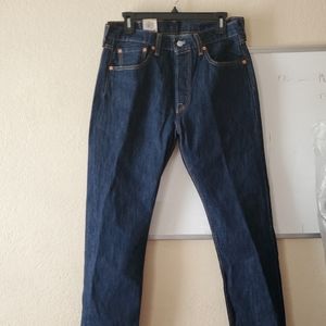Levi's Men's 501 Original Fit Jeans Straight Leg B